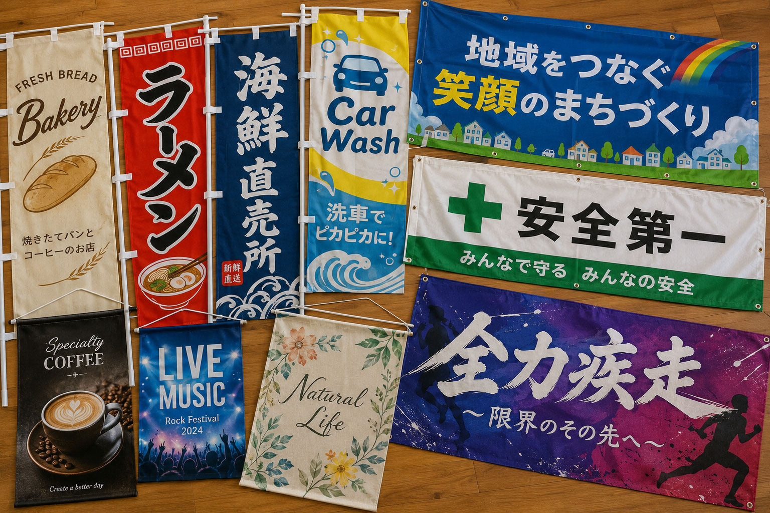 のぼり・横断幕・タペストリー